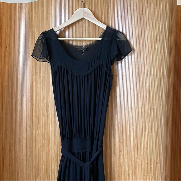 BCBG MaxAzria Super Cool & Unique Black Dress - Picture 3 of 8